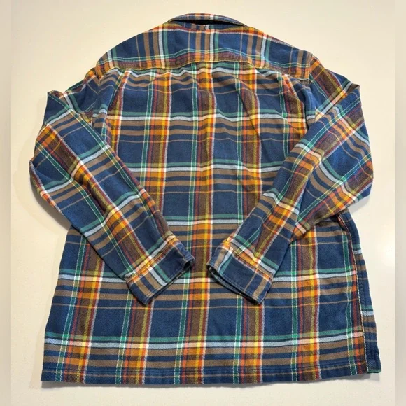 Patagonia Fjord Long Sleeve Shirt Men Flannel Size Med Multicolor Plaid EUC - Picture 2 of 9
